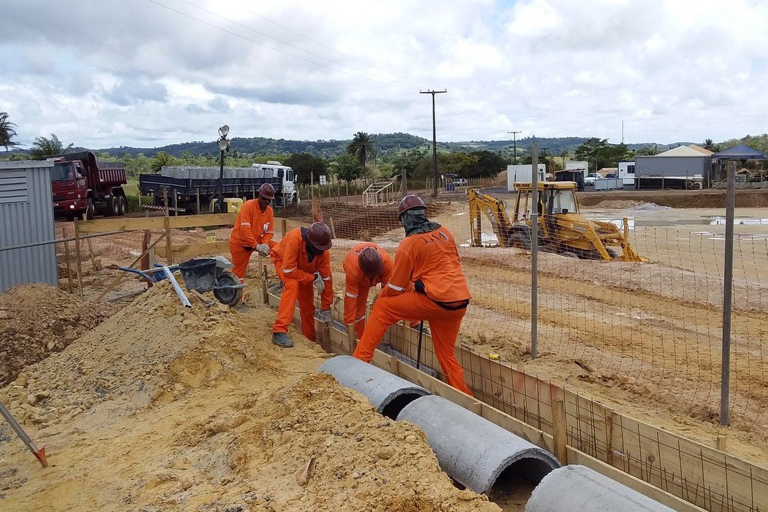 Bahiagás inicia construção de nova ETC em Mata de São João